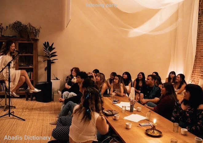listening party
